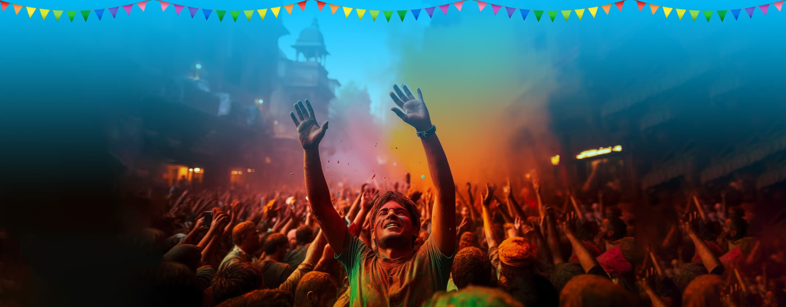 Pushkar Holi Celebration